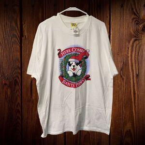 Big Dogs Vintage 1996 NWT Santa Paws XXL